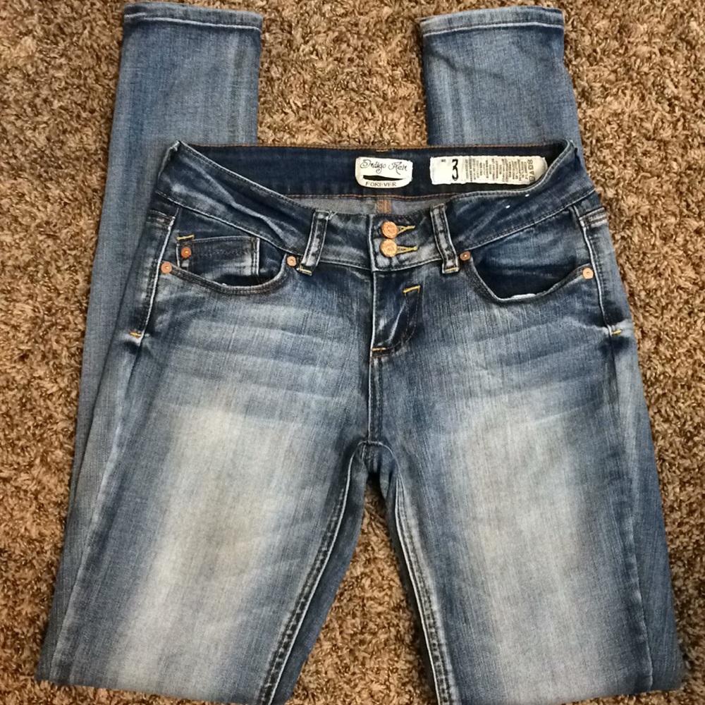 Denim jeggings